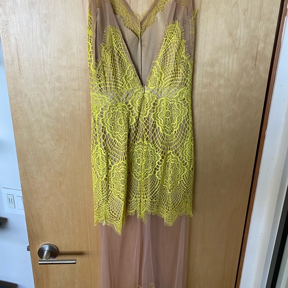 For Love For Lemons Illusion Maxi Dress - Picture 4 of 5